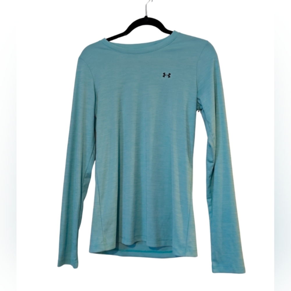 Under Armour Long Sleeve Performance Top | Loose Fit | Teal | Size SM